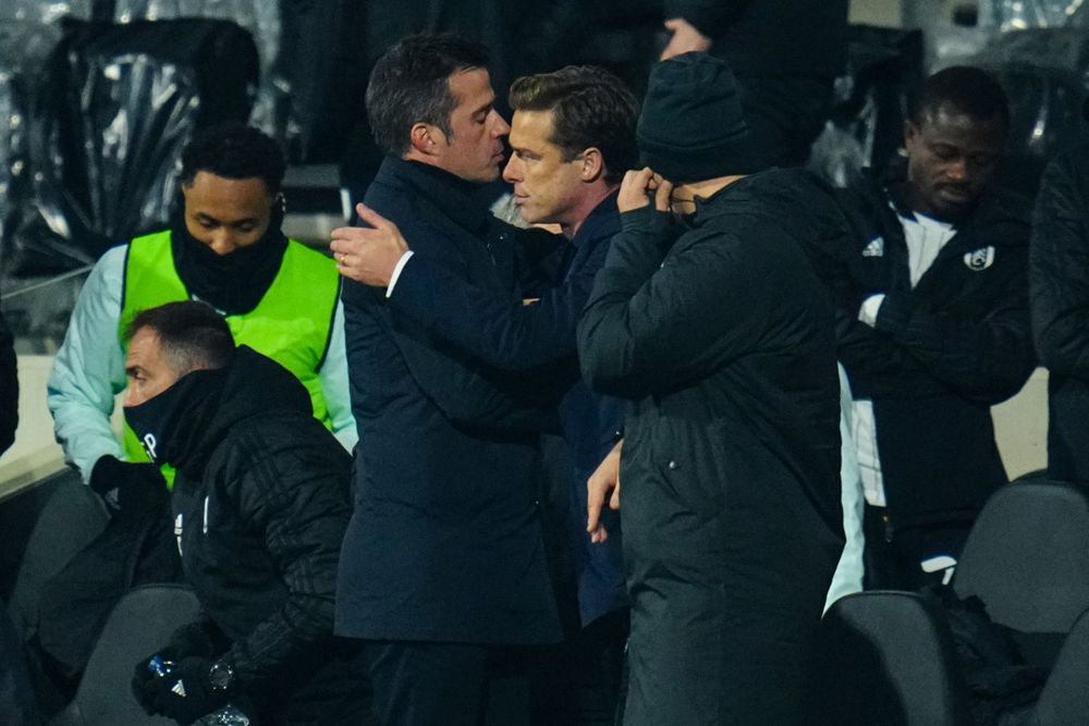 Marco Silva and Scott Parker Marco Silva and Scott Parker