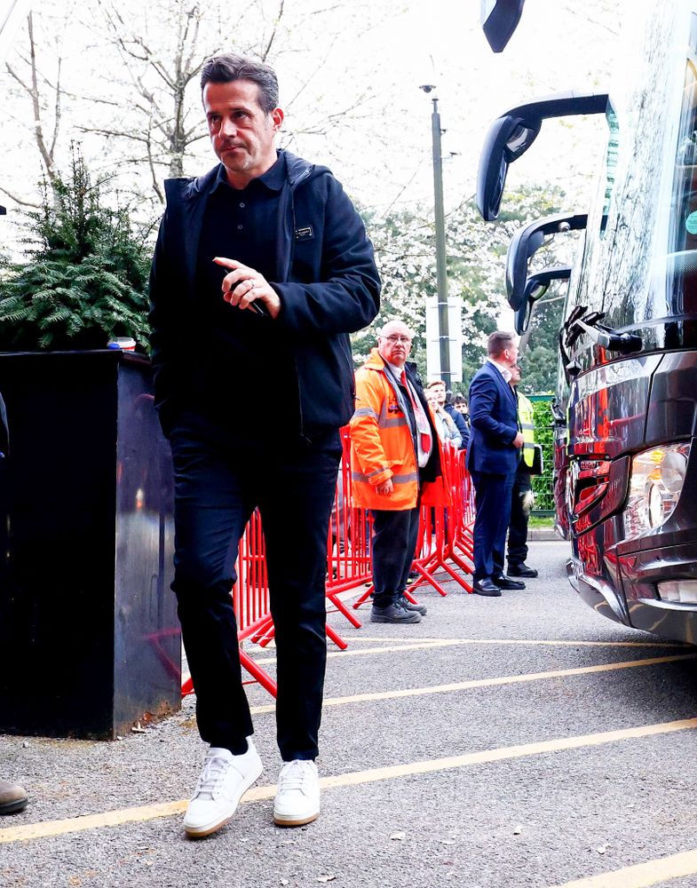 Marco Silva arrives at the Vitality Stadium Marco Silva arrives at the Vitality Stadium