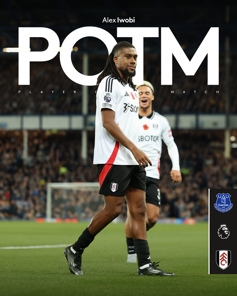 Player of the Match: Alex Iwobi