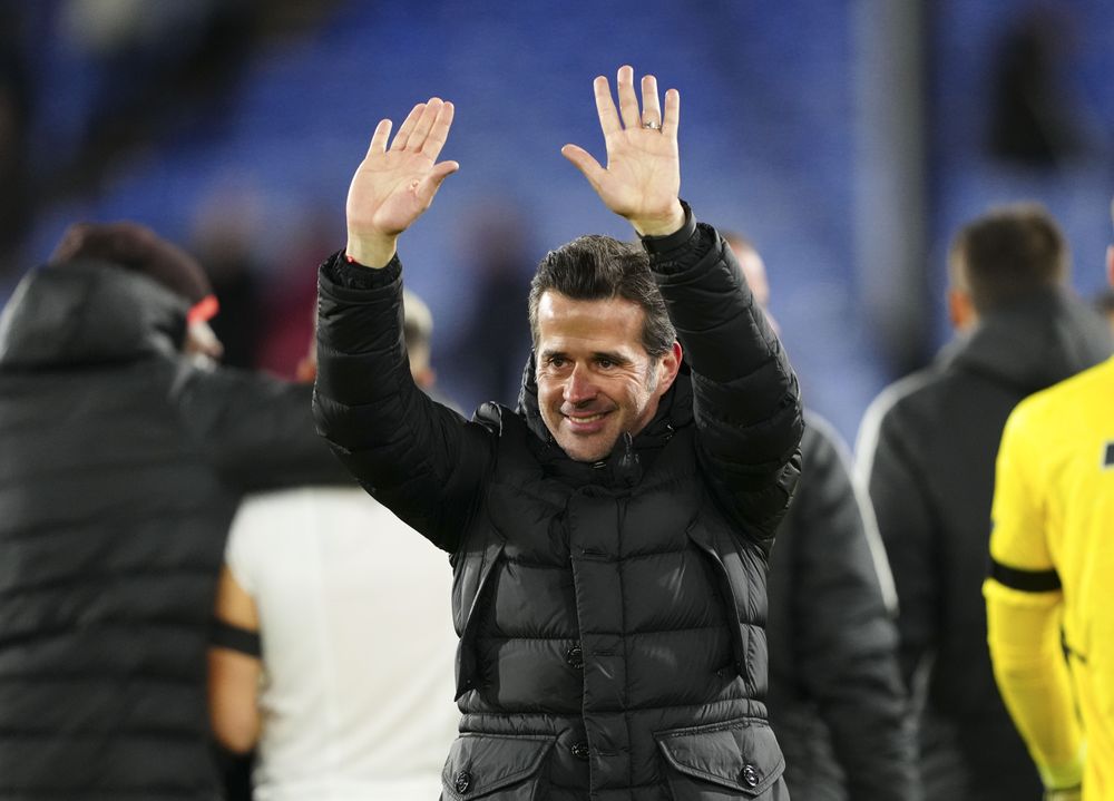 Marco Silva, last time out against Crystal Palace Marco Silva, last time out against Crystal Palace