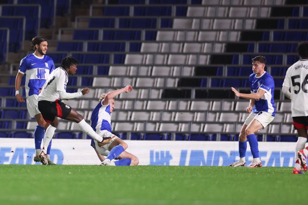 Martial Godo equalises for Fulham U21s against Birmingham City