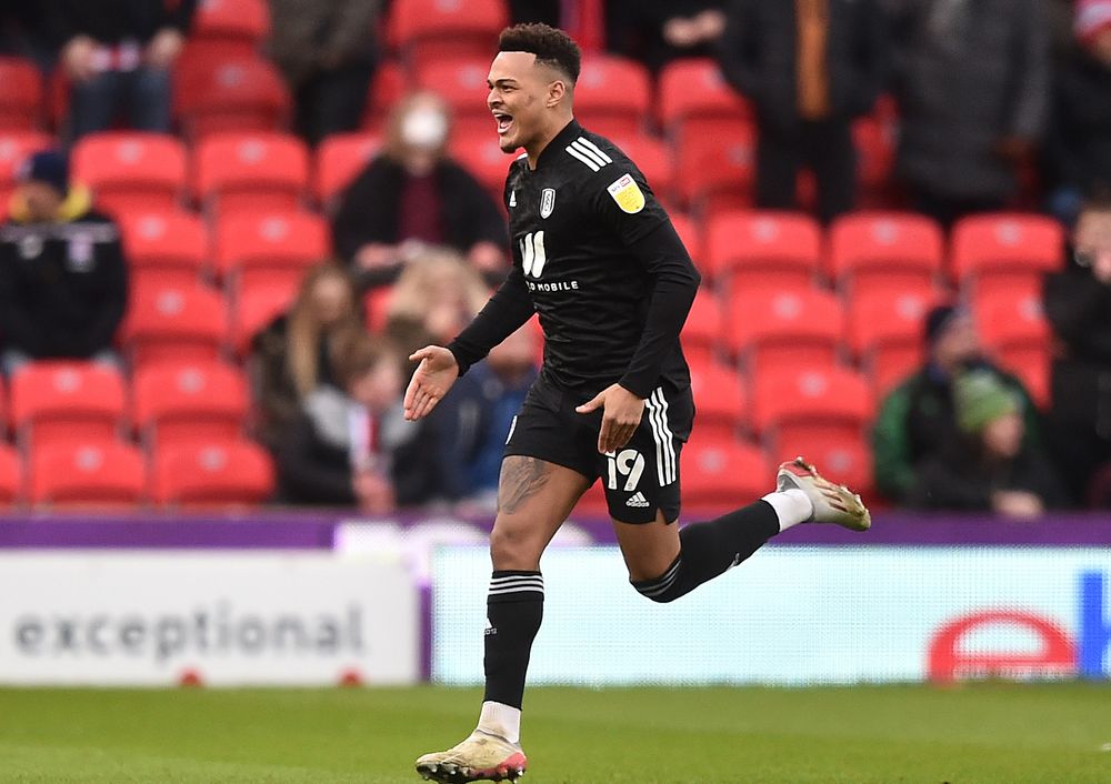 Rodrigo Muniz celebrates scoring against Stoke Rodrigo Muniz celebrates scoring against Stoke