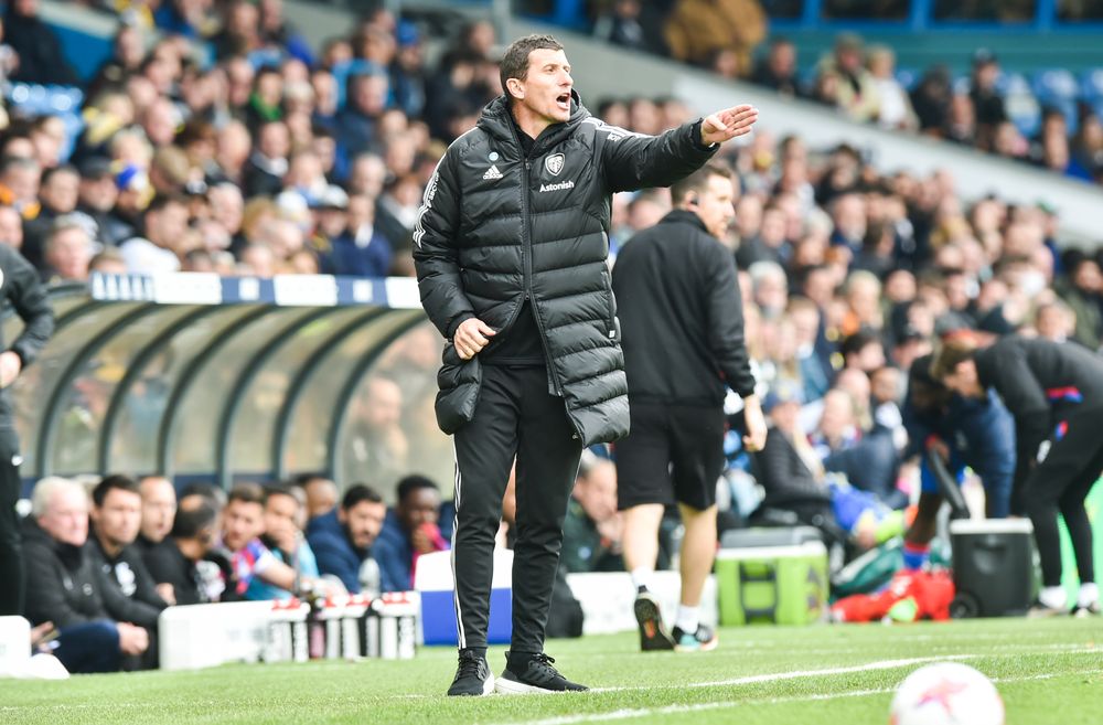 Javi Gracia on the touchline