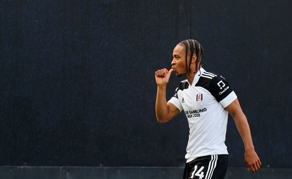 Bobby De Cordova-Reid celebrates. Bobby De Cordova-Reid celebrates.