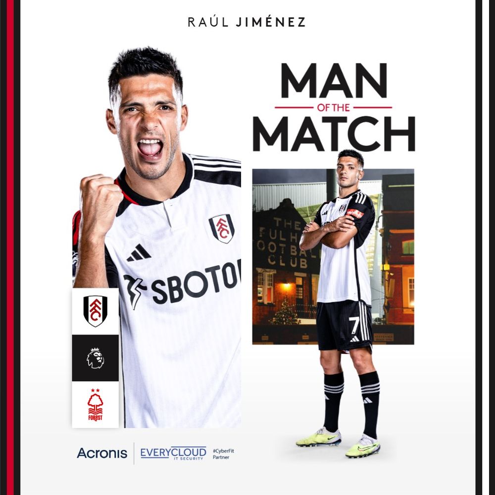 Raul wins Man of the Match