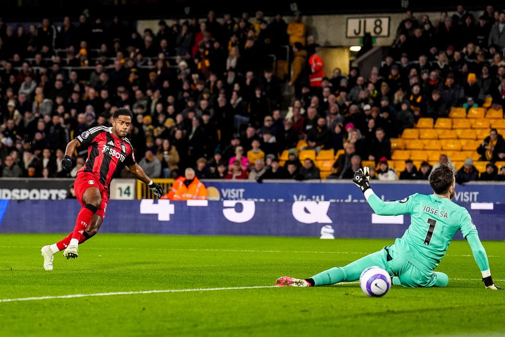Ryan Sessegnon scores against Wolves Ryan Sessegnon scores against Wolves