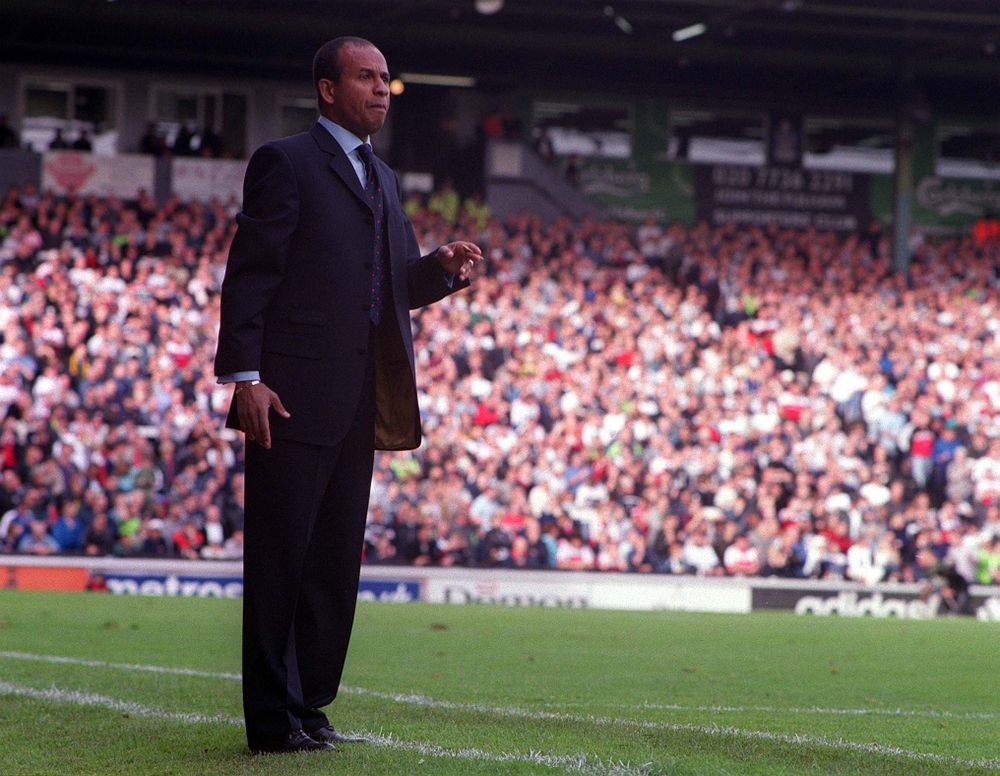 Jean Tigana on the Craven Cottage sideline as Fulham hosted Blackburn Rovers Jean Tigana on the Craven Cottage sideline as Fulham hosted Blackburn Rovers