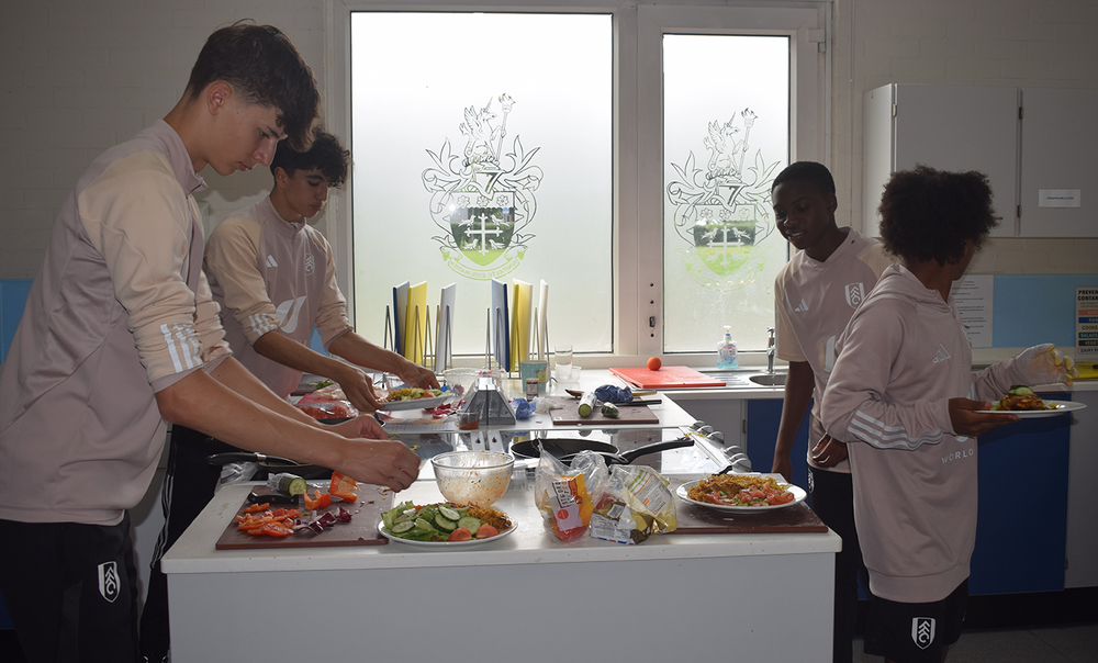 Testing the cooking skills! Testing the cooking skills!
