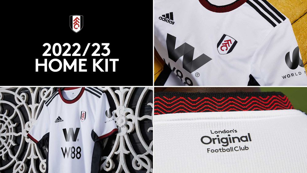 22-23 adidas Fulham Home Kit