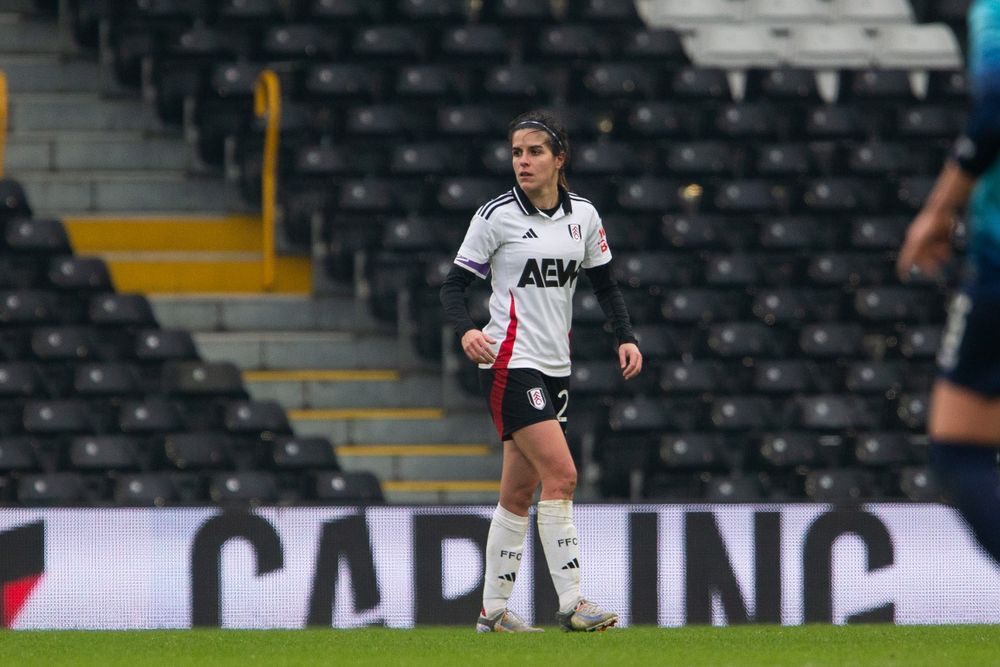 Megalie Mendes in match action Megalie Mendes in match action