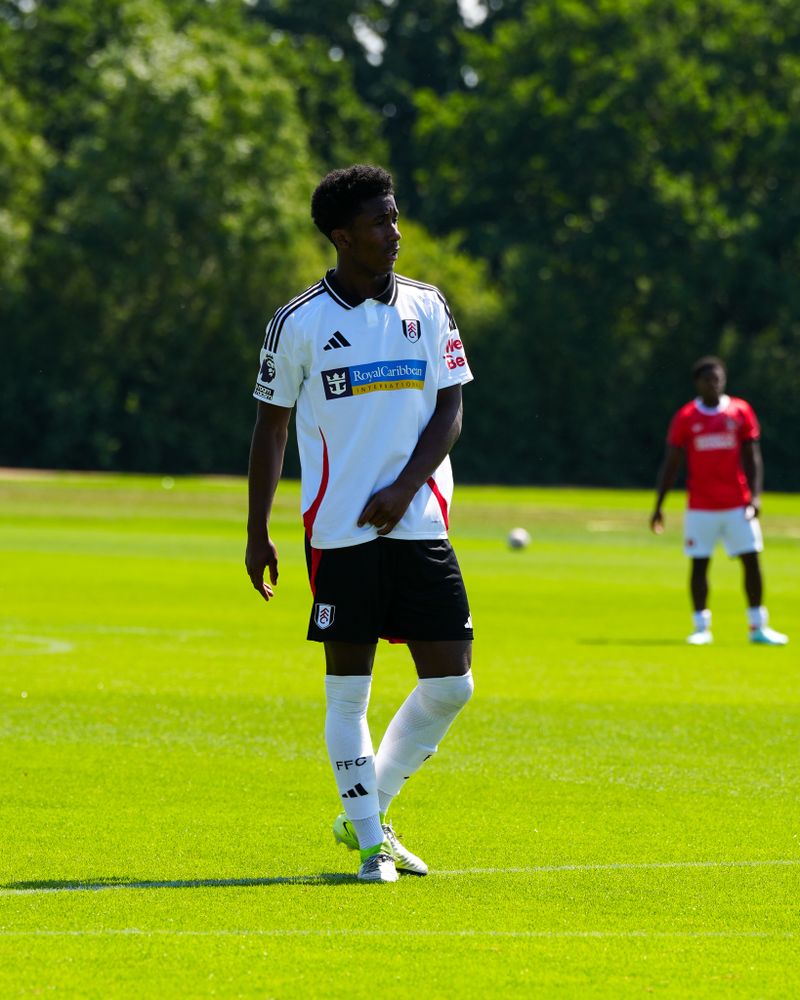 Aaron Loupalo-Bi in action against Charlton Athletic Under-21s