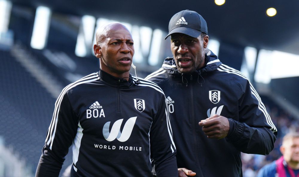 Colin Omogbehin and Luis Boa Morte Colin Omogbehin and Luis Boa Morte