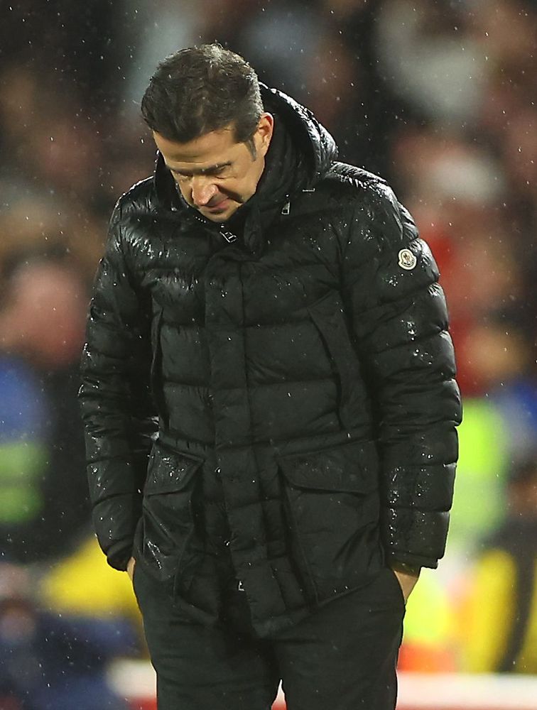 Marco Silva reacts to the Nottingham Forest defeat Marco Silva reacts to the Nottingham Forest defeat