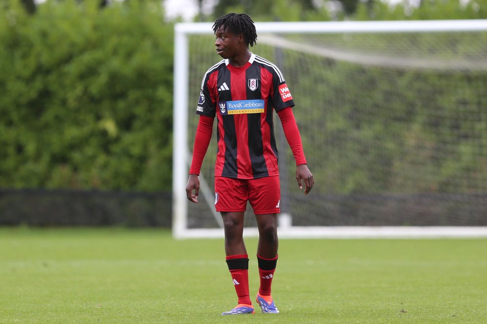 Chibby Nwoko in action for Fulham U21s against Reading Chibby Nwoko in action for Fulham U21s against Reading