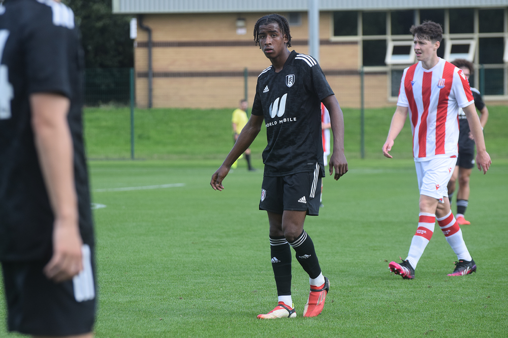 Goalscorer Lemar Gordon looks on Goalscorer Lemar Gordon looks on