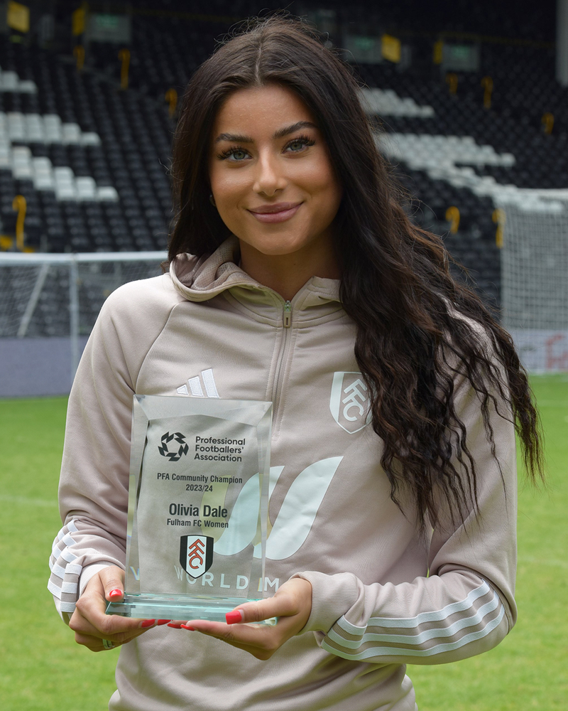 PFA Community Champion Olivia Dale PFA Community Champion Olivia Dale