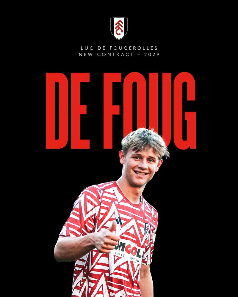 New contract for Luc De Fougerolles New contract for Luc De Fougerolles