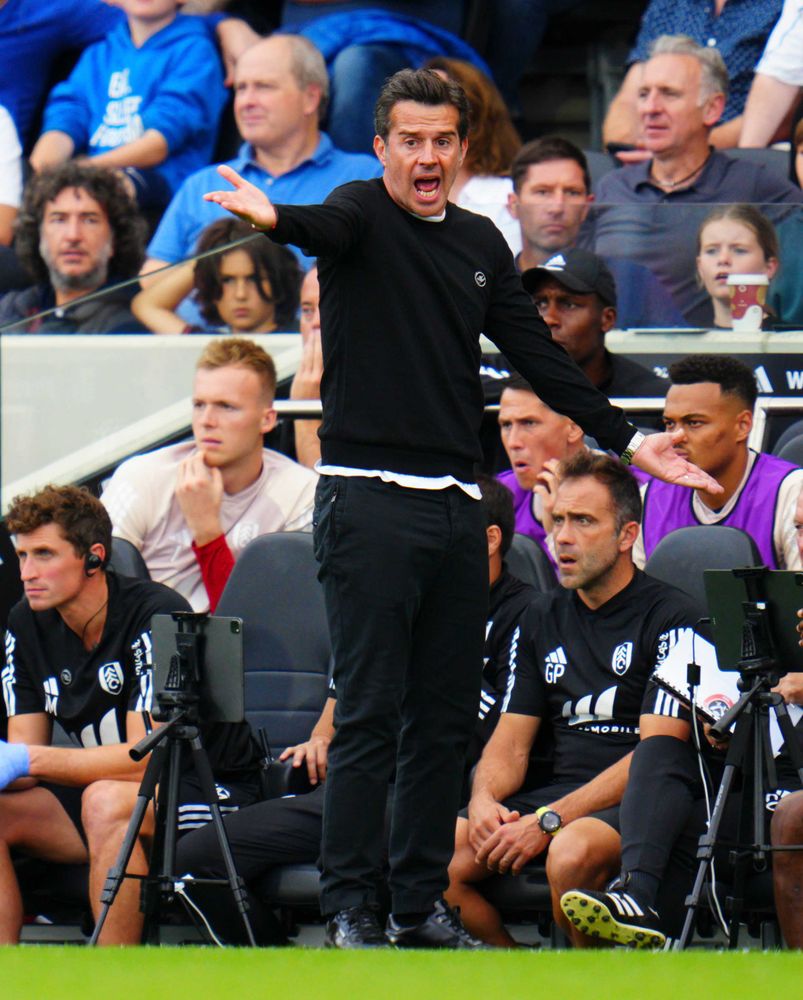 Marco Silva on the touchline Marco Silva on the touchline