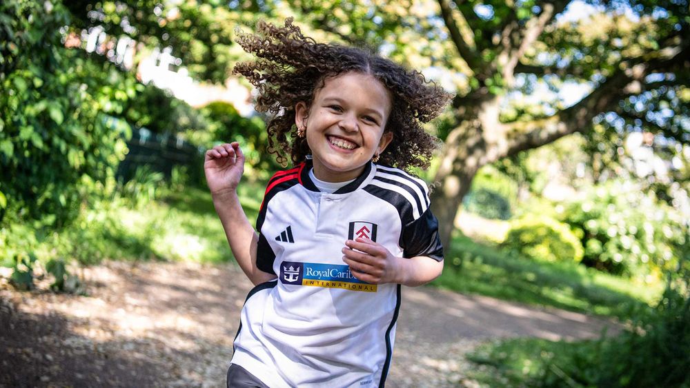 Black adidas Fulham FC 2023/24 Third Shirt Junior