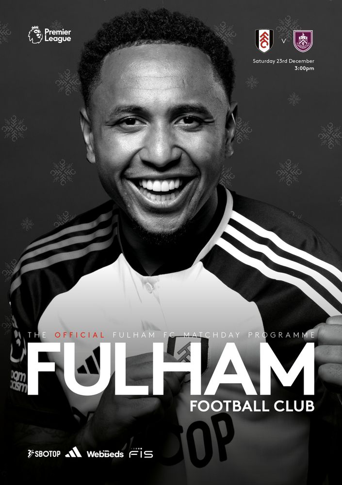 Kenny Tete is the cover star for the Burnley programme Kenny Tete is the cover star for the Burnley programme