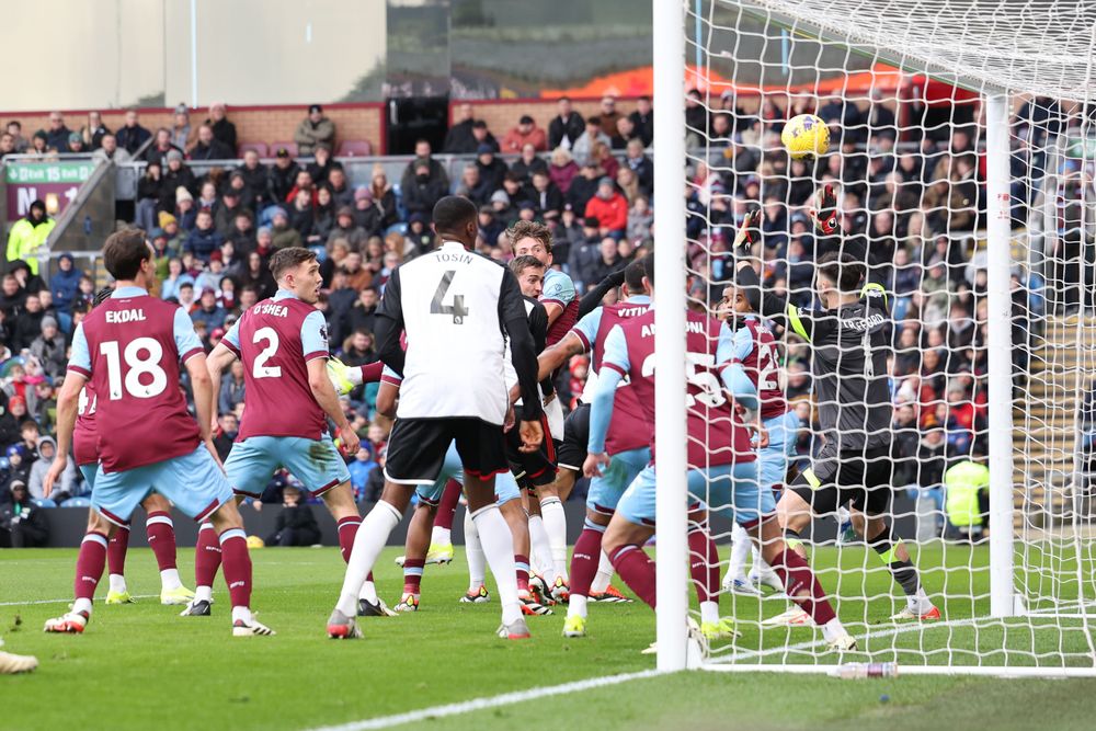 João Palhinha heads Fulham in front João Palhinha heads Fulham in front