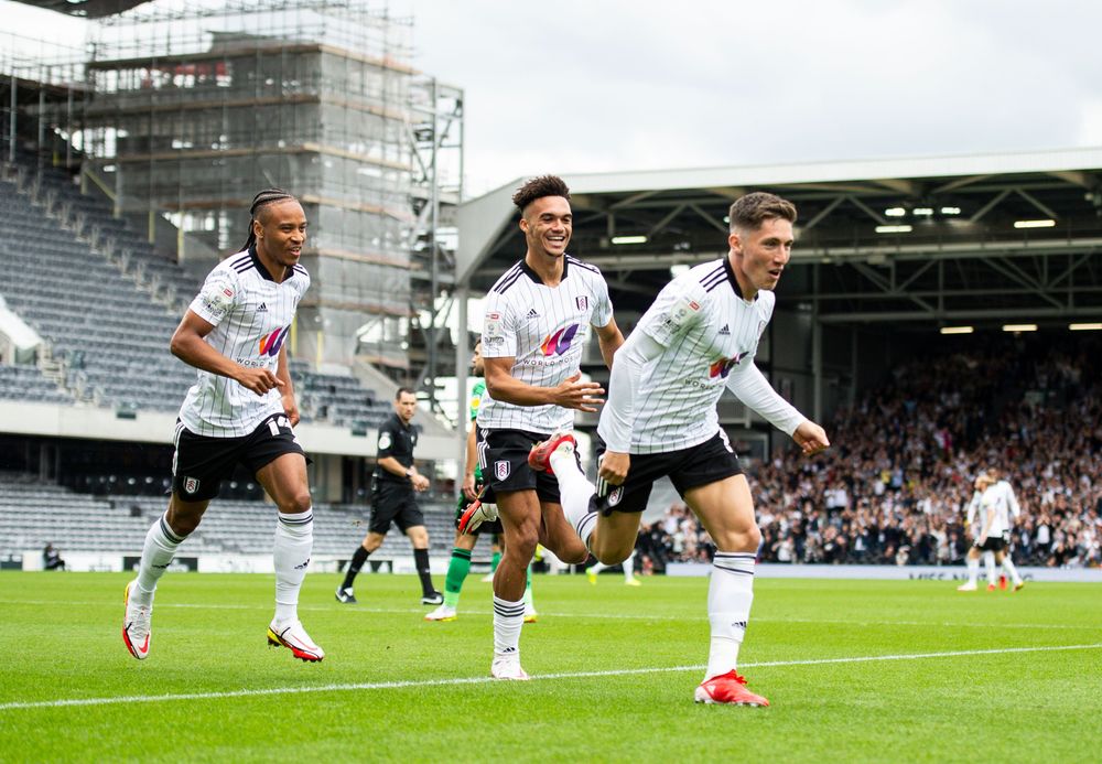 Harry Wilson celebrates scoring against Stoke Harry Wilson celebrates scoring against Stoke