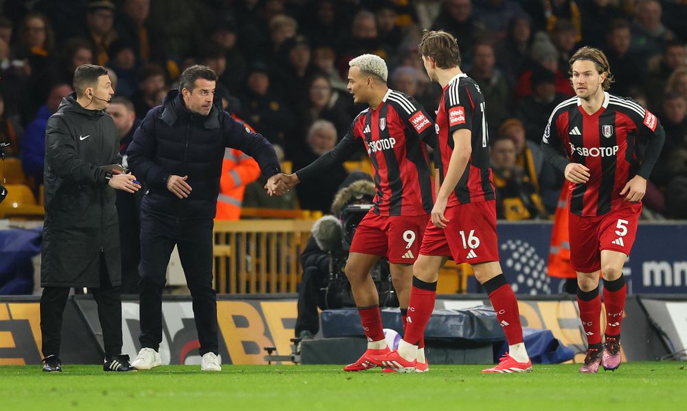 Marco Silva on the touchline at Molineux Marco Silva on the touchline at Molineux