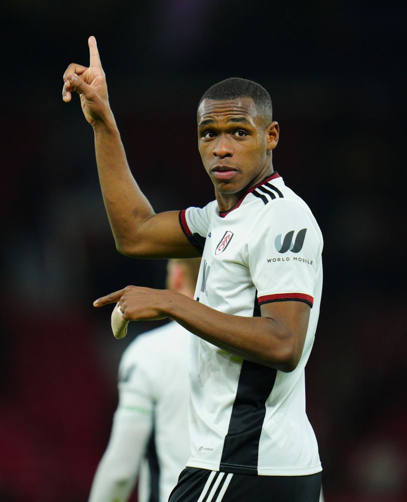 Issa Diop in action at Old Trafford
