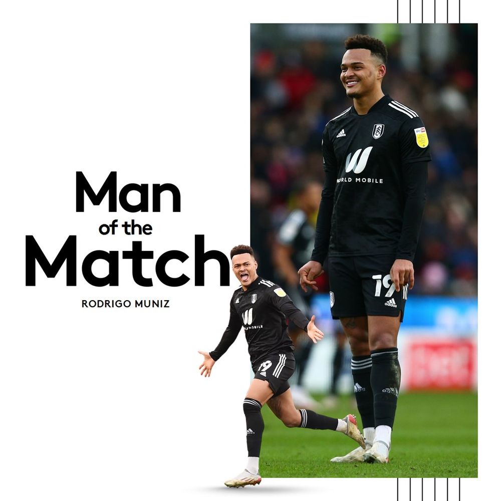 Rodrigo Muniz: Stoke Man of the Match! Rodrigo Muniz: Stoke Man of the Match!