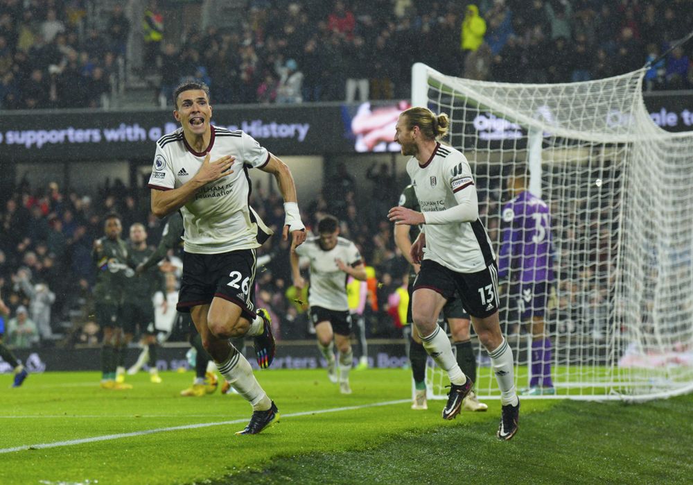 João Palhinha scores against Southampton João Palhinha scores against Southampton