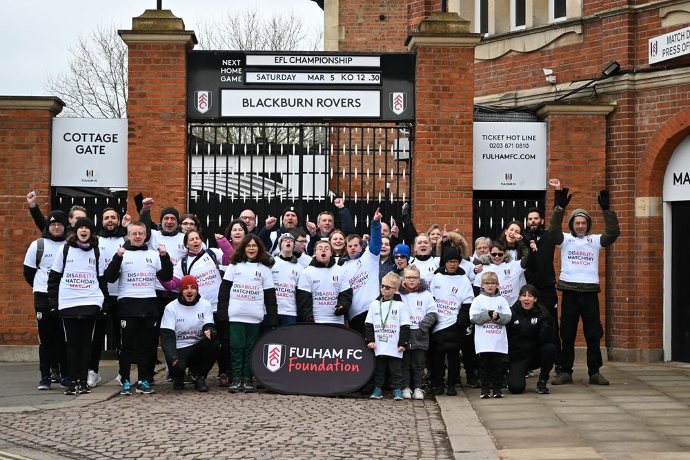 Matchday march participants