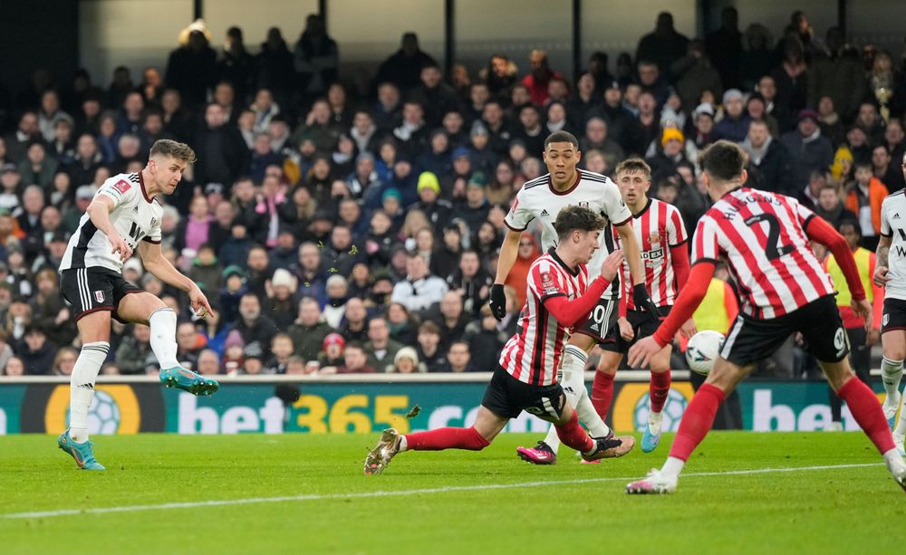 Tom Cairney fires in the equaliser Tom Cairney fires in the equaliser