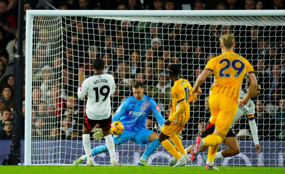 Bernd Leno denies Simon Adingra Bernd Leno denies Simon Adingra