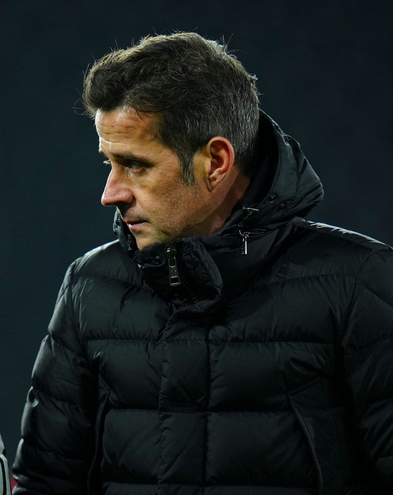 Marco Silva during Fulham's meeting with Spurs