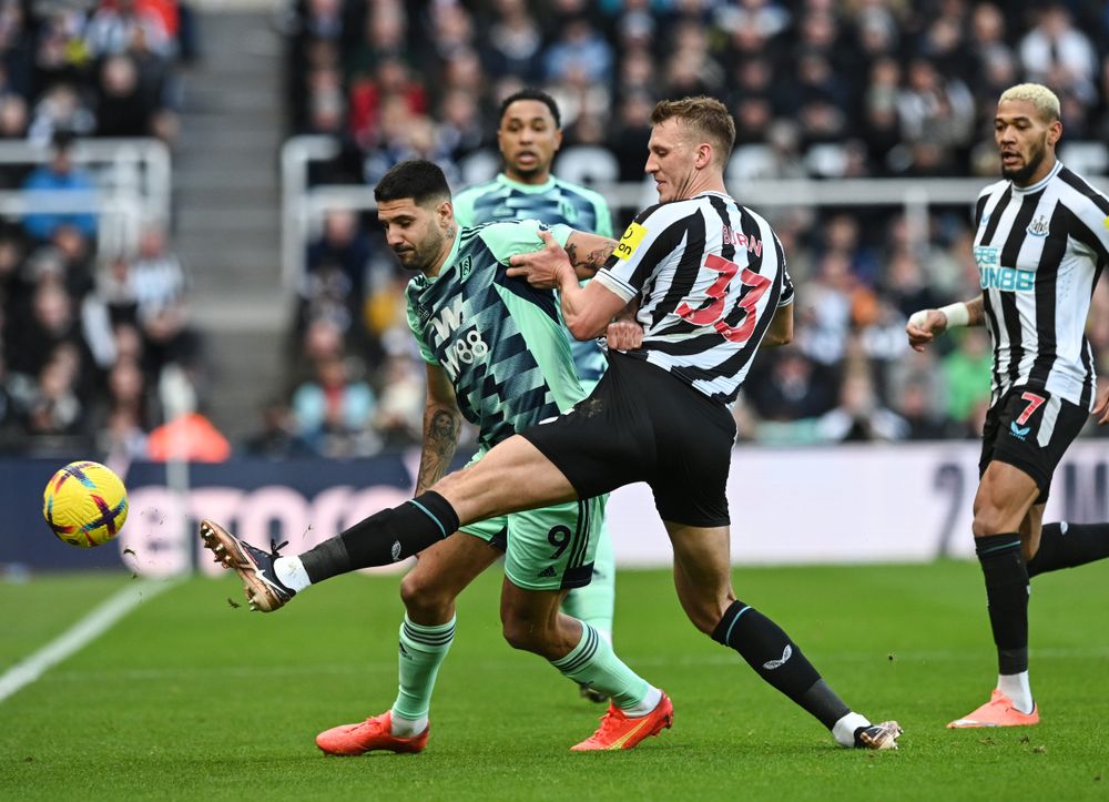 Mitro battles with Dan Burn