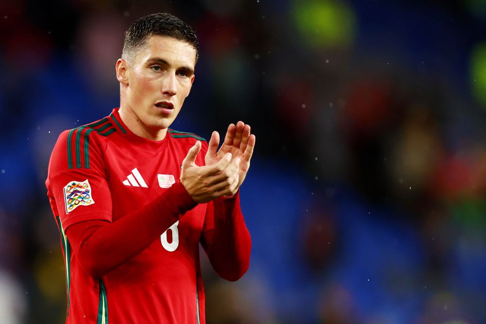 Harry Wilson applauds the fans after Wales' game against Turkey Harry Wilson applauds the fans after Wales' game against Turkey
