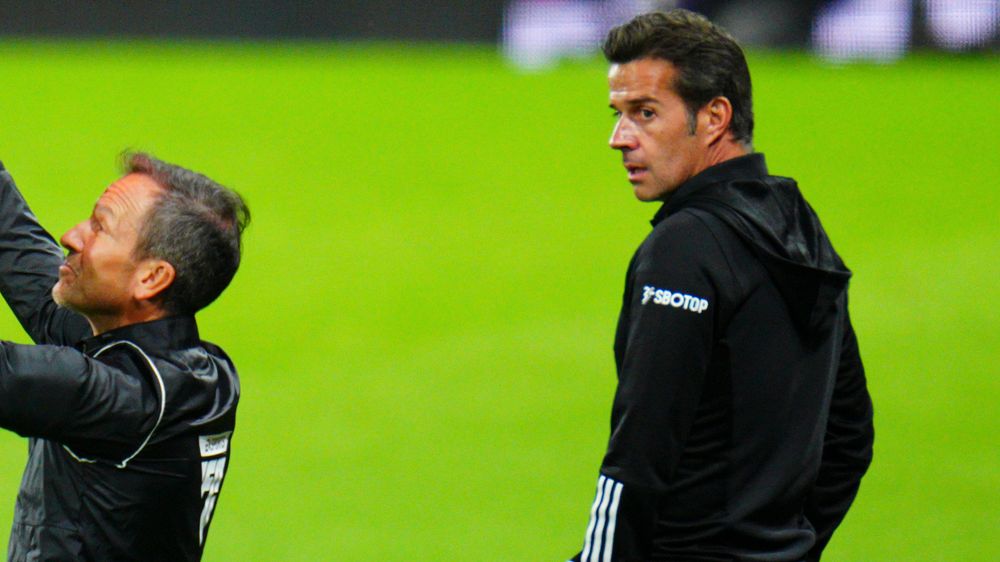 Marco Silva on the touchline Marco Silva on the touchline