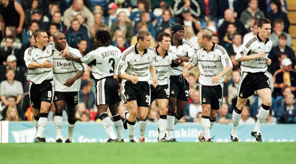 The Fulham players celebrate John Collins' opener at St Andrew's against Birmingham The Fulham players celebrate John Collins' opener at St Andrew's against Birmingham