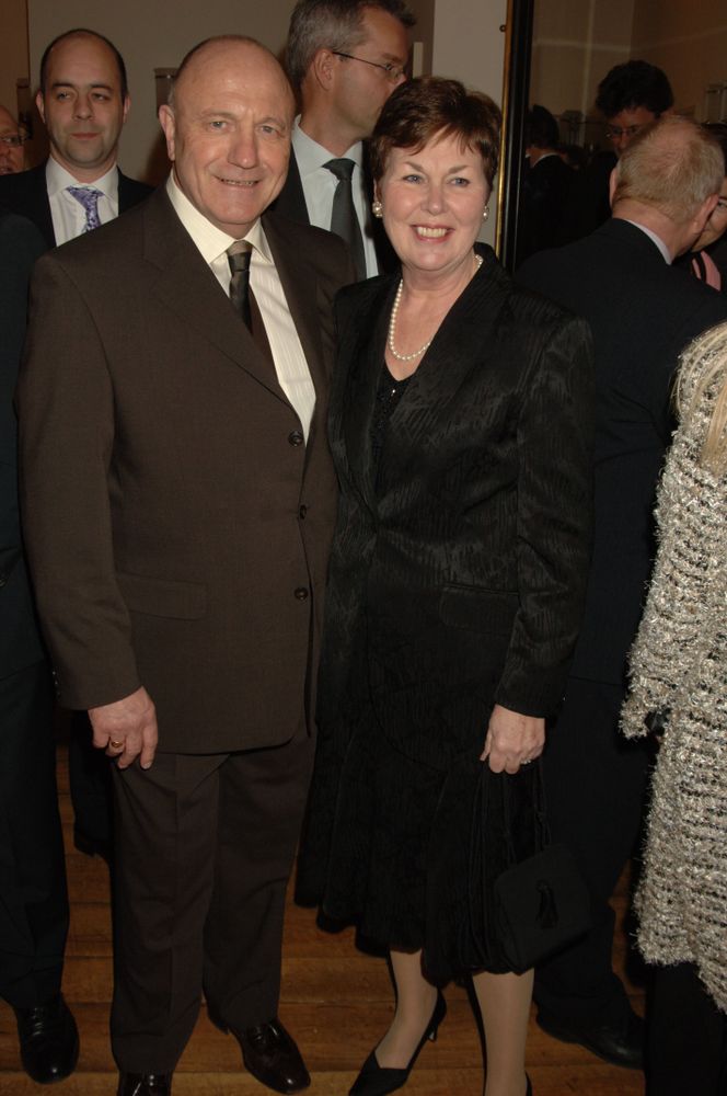 George Cohen with his wife Daphne George Cohen with his wife Daphne