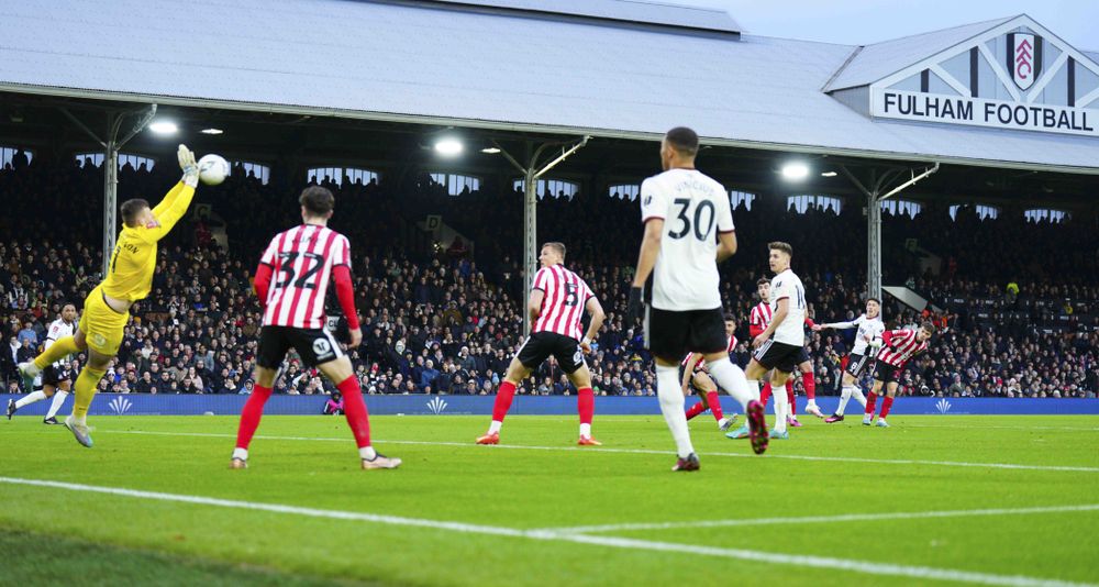 Harry Wilson has a shot saved Harry Wilson has a shot saved