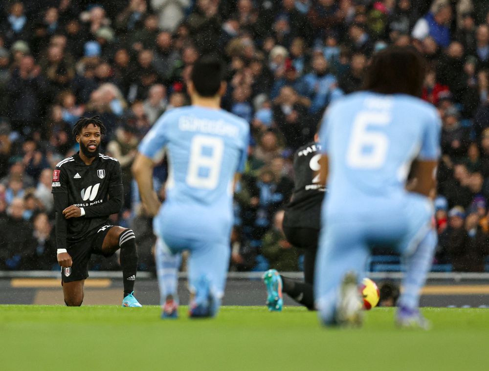 Nathaniel Chalobah ahead of kick-off at Manchester City