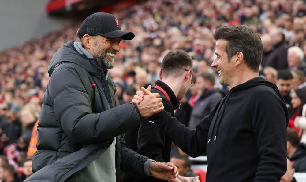 Marco Silva and Jürgen Klopp