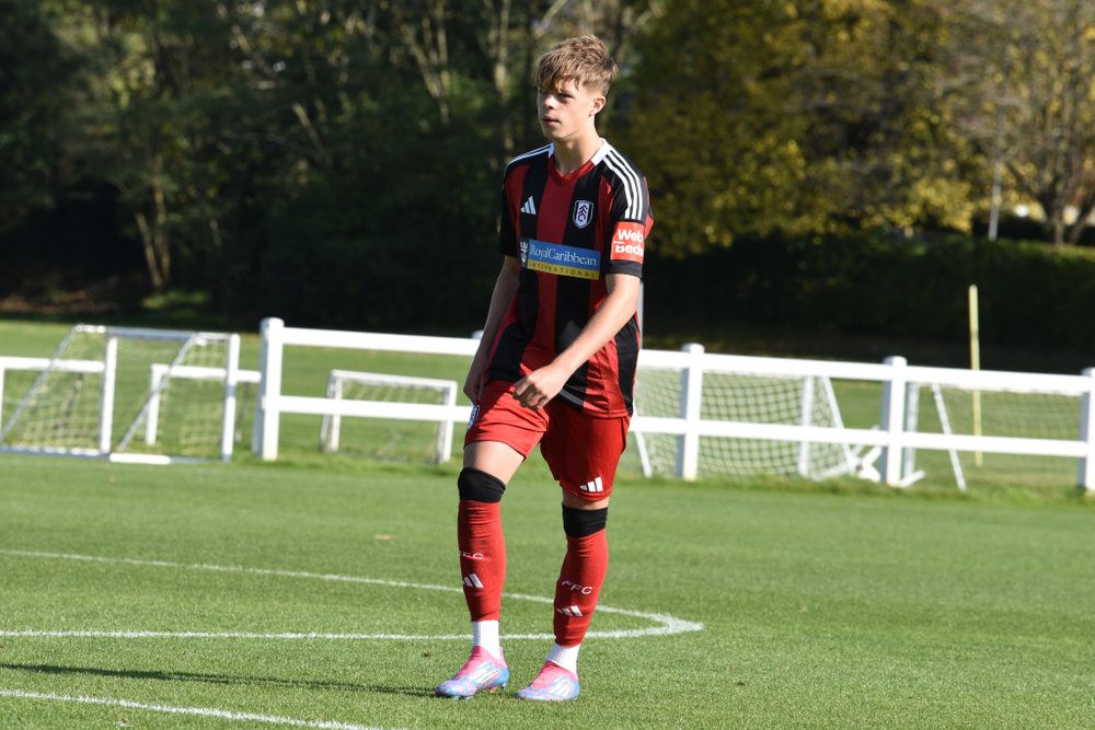 Luca Picotto in action for Fulham U18s Luca Picotto in action for Fulham U18s