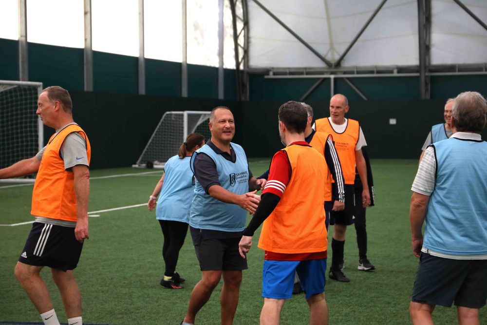 Walking Football participants