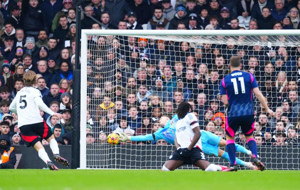 Chris Wood equalises Chris Wood equalises