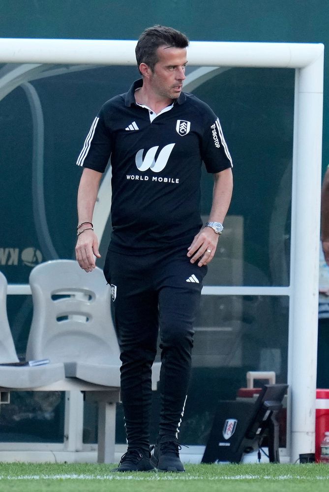 Marco Silva on the touchline Marco Silva on the touchline