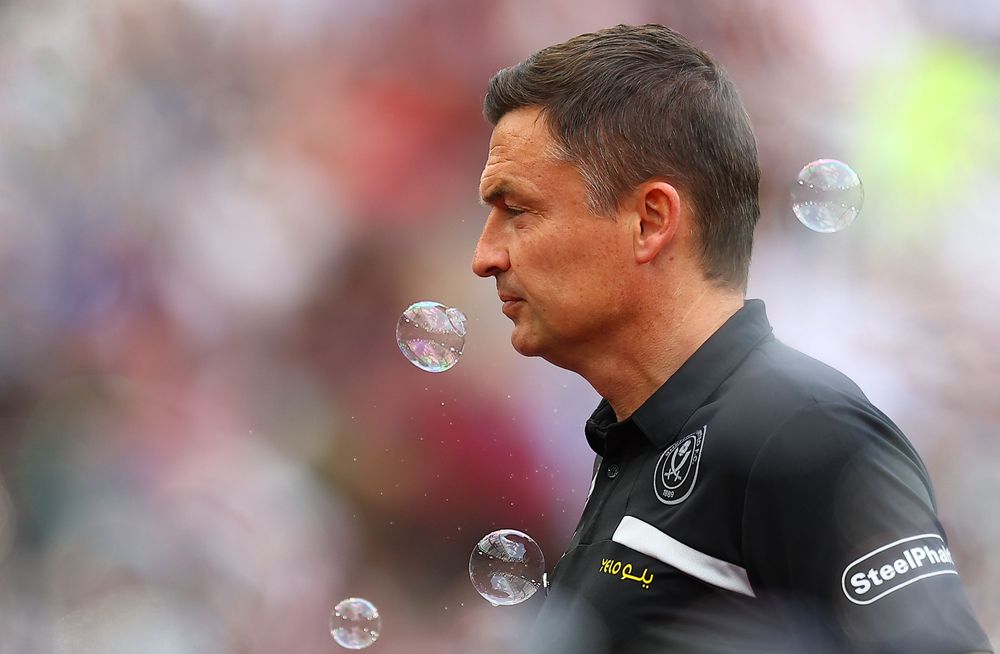Paul Heckingbottom at the West Ham game Paul Heckingbottom at the West Ham game
