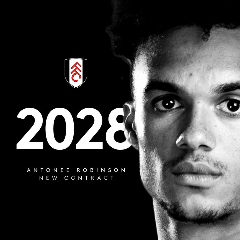 Antonee Robinson signs until 2028 Antonee Robinson signs until 2028