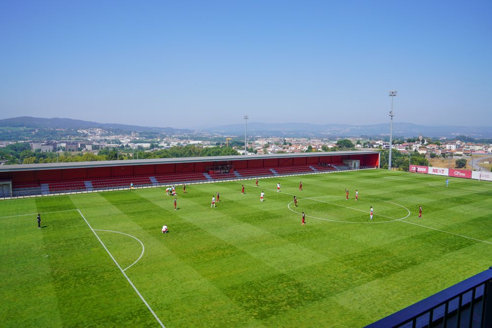 A general view of the game between Braga B and Fulham Under-21s