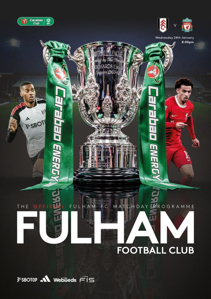 Semi-Final matchday programme cover Semi-Final matchday programme cover